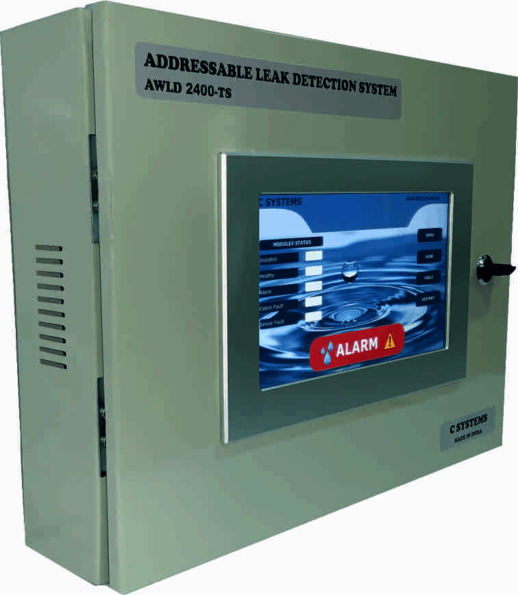 Addressable Water Leak Detection Panel Touch Screen (AWLD2400TS ) C